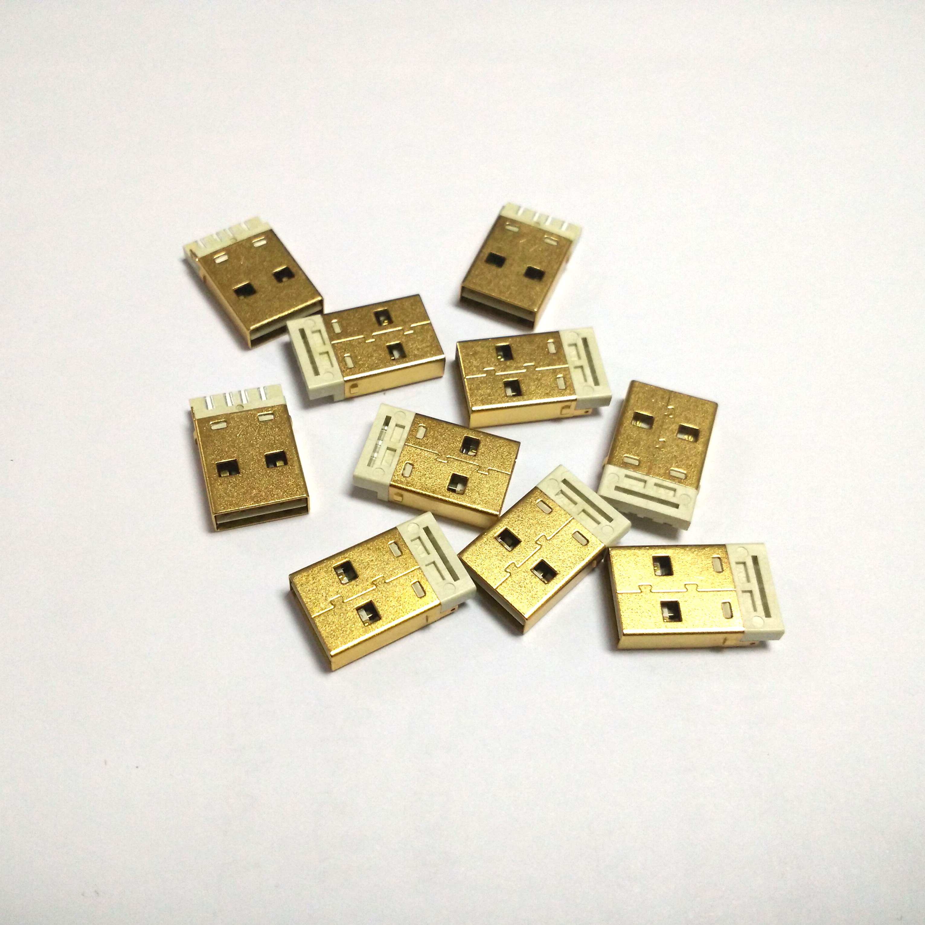 USB2.0 A Plug雙面插 金